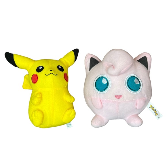 Pokémon Pikachu & Jigglypuff Plush Set - Picture 9 of 12